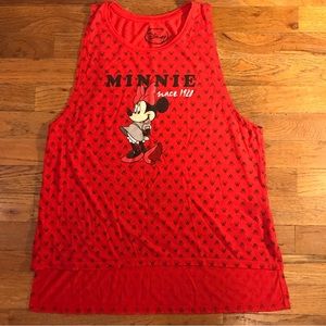 Disney,Minie Mouse printed Womens XL tank top